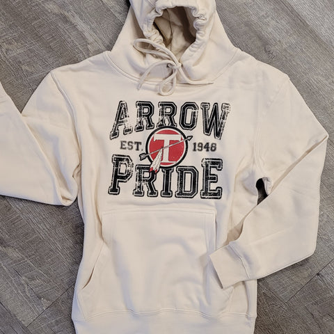 Arrow Pride Hoodie Natural