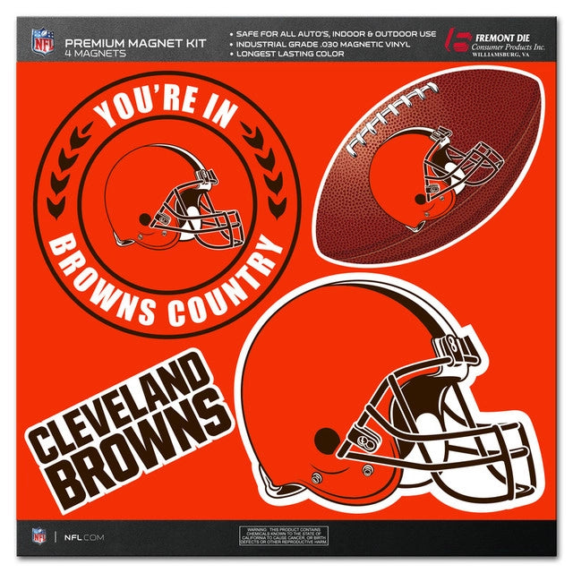 Magnetic NFL Football Schedule - Cleveland Browns