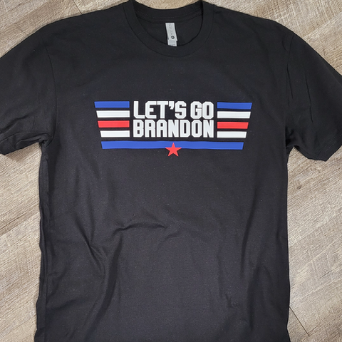 Let's Go Brandon T-Shirt - Top Gun Style