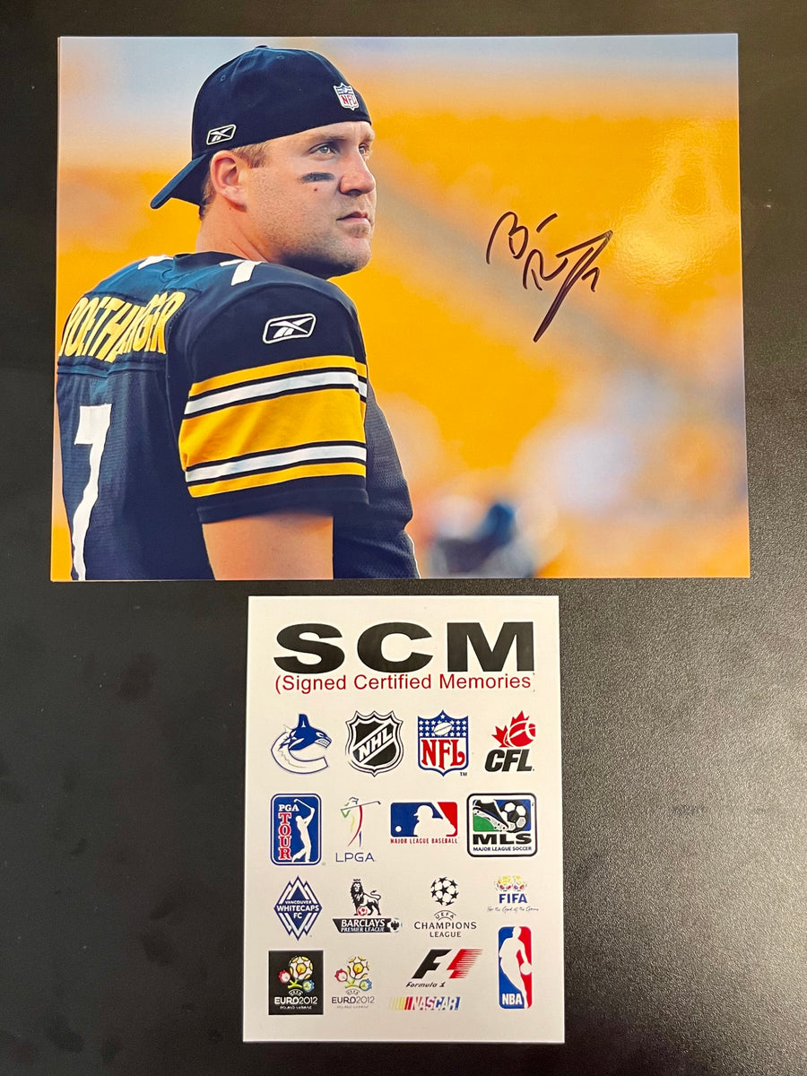 Ben Roethlisberger Autograph – Shopfanfactory