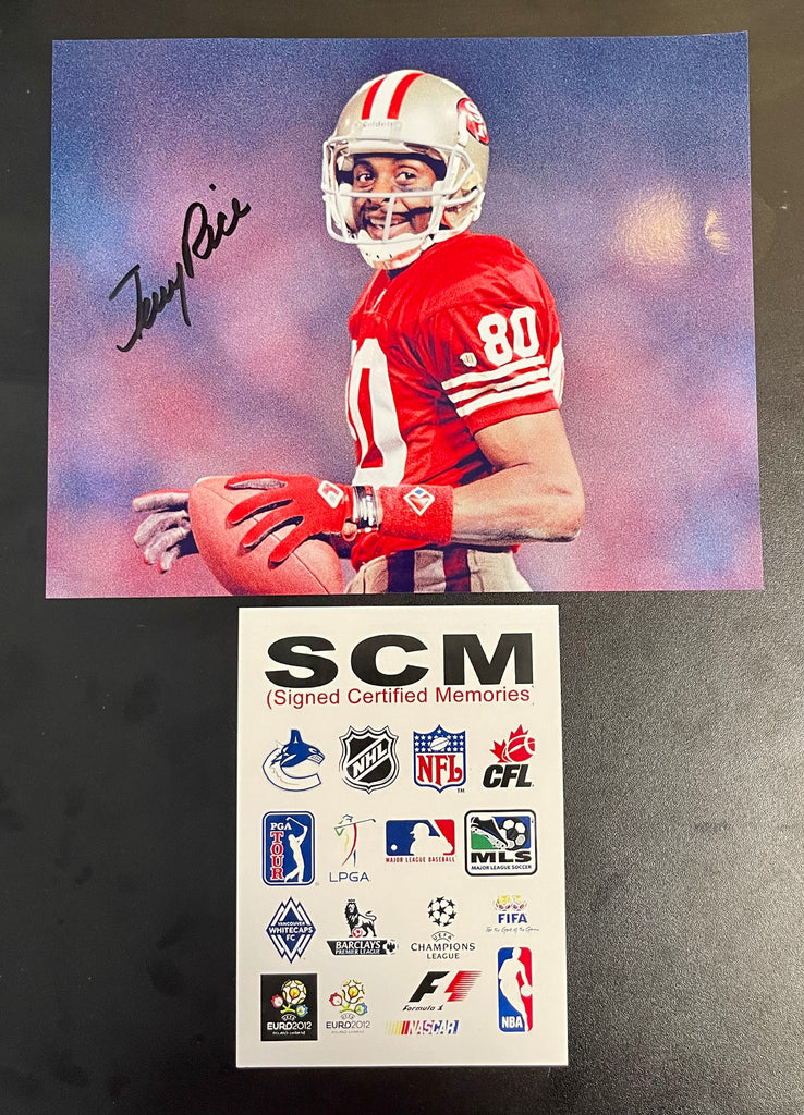 Jerry Rice Autograph